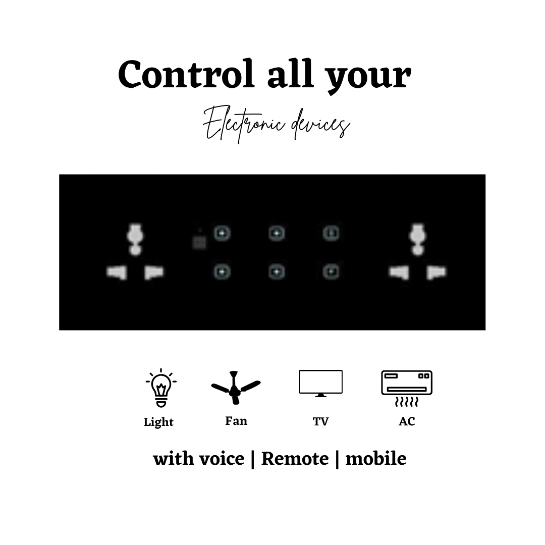 Best 8 module smart touch switch