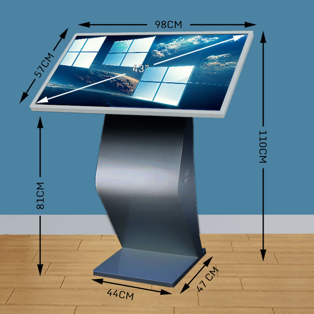 k type digital kiosk signage