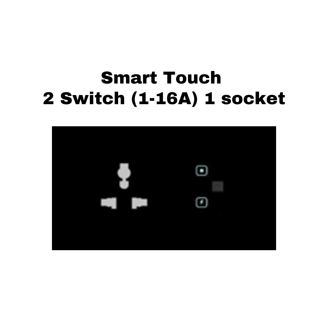 4 module 16 amp smart switch board automation india