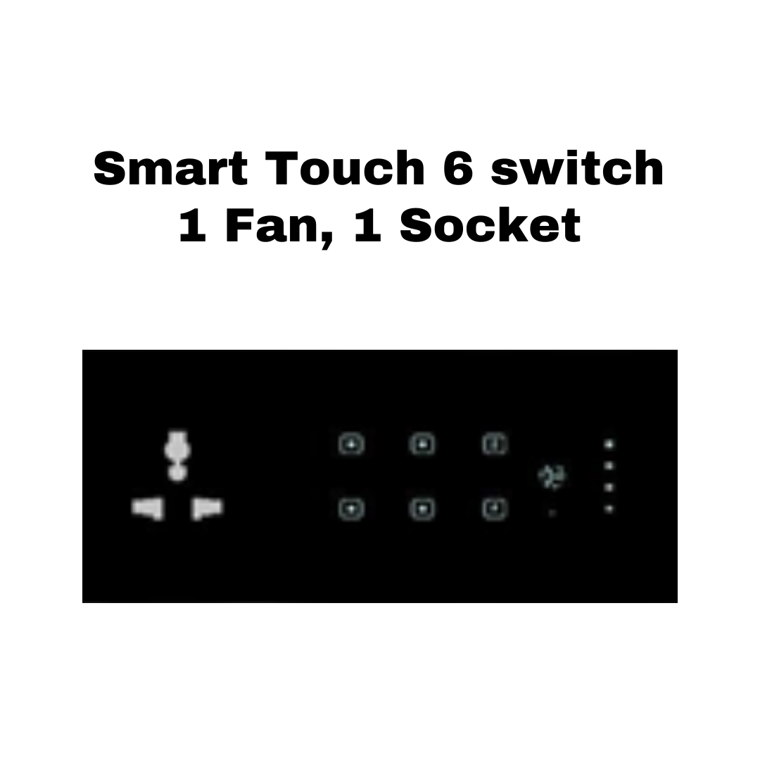 8 module smart switch board automation india