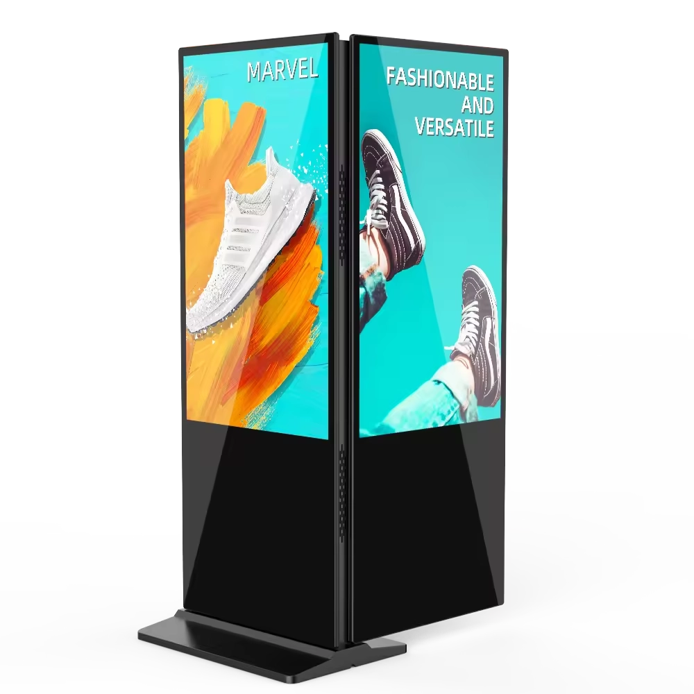 double sided digital signage